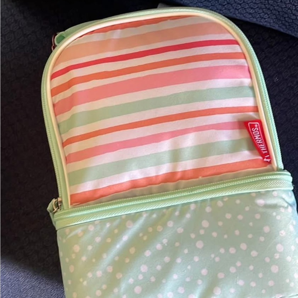 Thermos Pastel Striped Lunch Bag